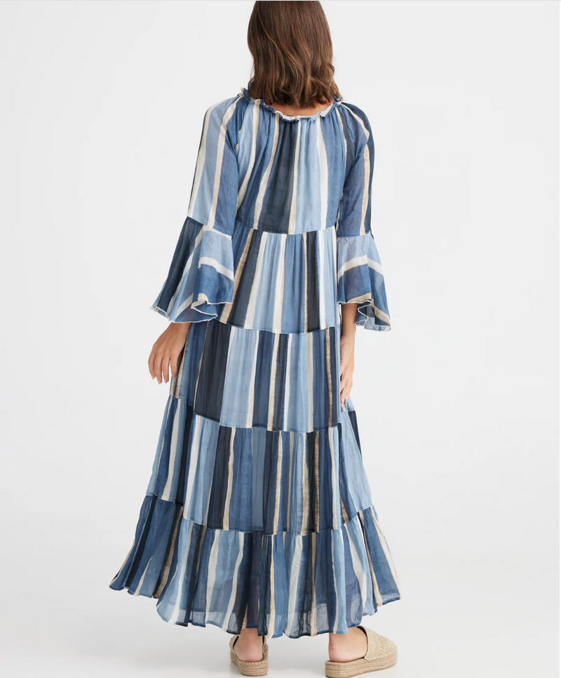 Jada Maxi Dress - Horizon Stripe