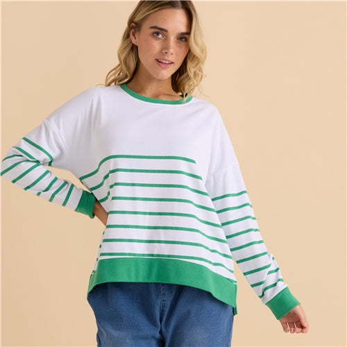 Palma Sweat Green Stripe