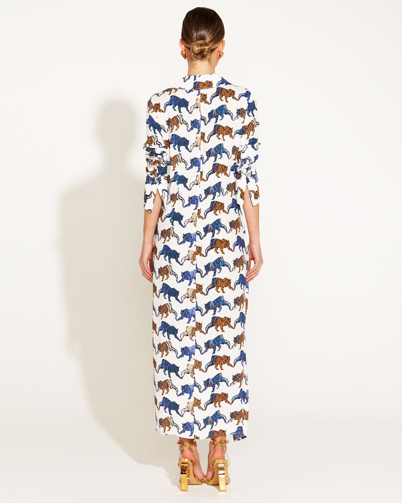 Queen Of The Jungle Wrap Dress