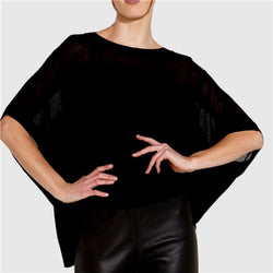 Irises Knit Black