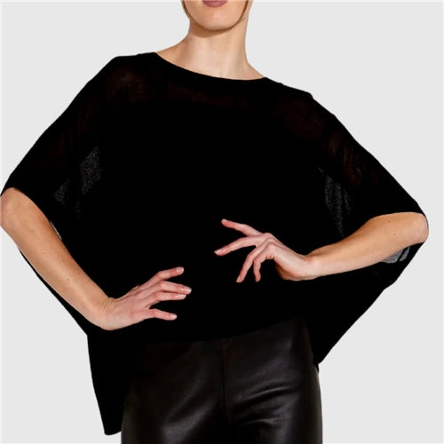 Irises Knit Black