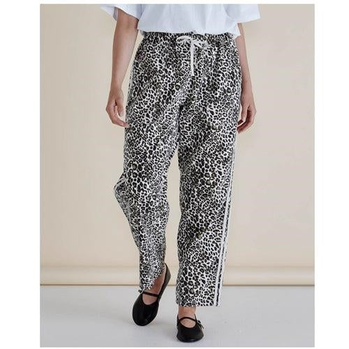 Quinn Cotton Jogger Leopard Print