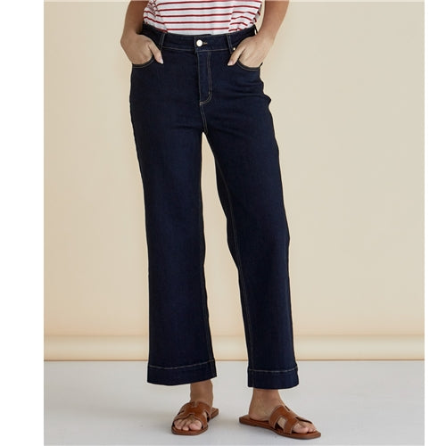 Willow Wide Leg Jean Ink