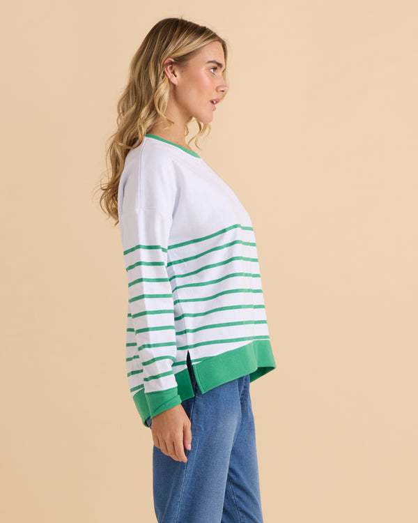 Palma Sweat Green Stripe