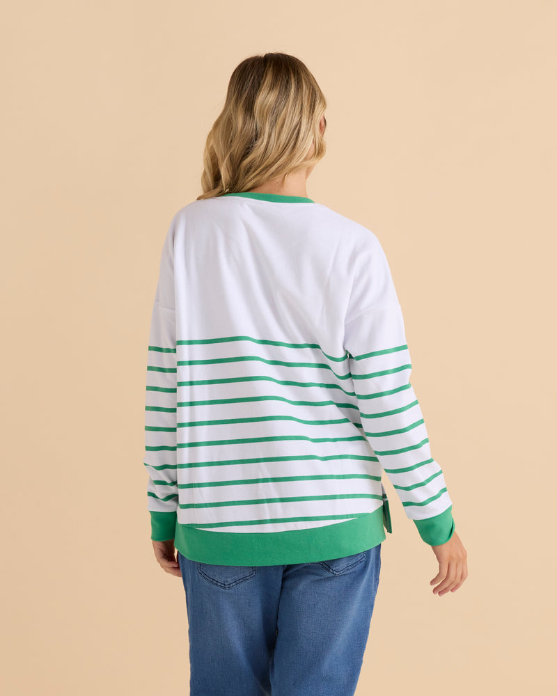 Palma Sweat Green Stripe